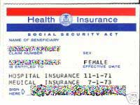 Medicare Card Example